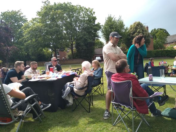 The village Jubilee picnic, June 4th